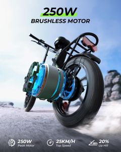 Finbike U4 16-Inch Folding Electric Bike – Compact E-Bike