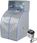 Portable Steam Sauna Tent with Head Cover Indoor Loss Weight Slim Skin Spa Home Salon Steamer Blue