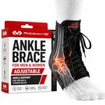 McDavid Classic Lightweight Laced Ankle Brace, Black, Small Classic