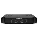 Skytec SPL-400 Stereo Power Amplifier Home HiFi 19 Inch Rack Mount PA DJ Amp with 400W