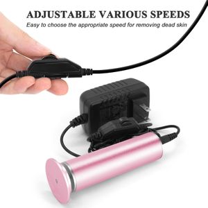 AONOLOVO Electric Foot File – Pink Pedicure Tool
