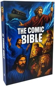 The Comic Bible for All Ages, New Full-Color Illustrated Bible Comic Book, from Genesis to Revelation with Complete, Christian Gift (Full Testament Edition)