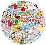 100 Pack Fun Stickers for Kids, Wat