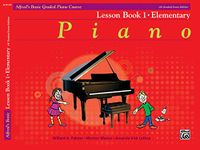 ABPL Graded Course Lesson Book 1: Elementary (Alfred's Basic Graded Piano Course, 1)