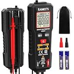 KAIWEETS Smart Digital Multimeter, Auto-Ranging Voltage Tester with Live, Phase, Non-Contact Voltage Function, Pocket Size Voltmeter Measures AC/DC Voltage, Resistance, Continuity