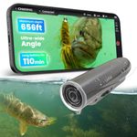 CanFish Fishing CamX, HD 1080P & 136° Ultra-Wide-Angle, 656FT ROV Waterproof, Motion Sensing, Segmented Intelligent Recording, Wireless Charge, App Compatible iOS and Android