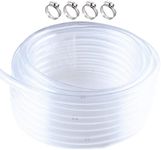 5/8" ID x 13/16" OD - 25 ft Clear P