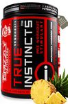 Grizzly Nutrition True Instincts Pre Workout - V6 Genesis-/6Th Generation 300Gram/ Upto 60 Servings, Citrulline, Beta Alanine, Theanine +13 Performance Boosters (Fresh Pineapple Flavour), Powder