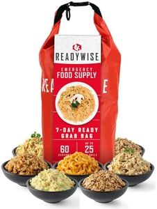 ReadyWise Emergency Food Supply Ready-Grab Bag, Portable, Non-Perishable, Ready-to-Eat Meals for Emergencies or Camping, Just Add Water