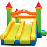 Yard Commercial Bounce House for Big Kids 5-12, 19.7'x12.5'x10.5' Inflatable Obstacle Course Bouncy Castle with Large Slide for Ages 3-6,8-12, Jump House with 950w Blower for Outdoor Party