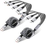 2 Pack Bismdky Multi USB Retractabl