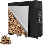 nalone 4FT Outdoor Firewood Rack wi