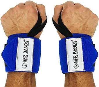 BFR Bands Wrist Wraps: Pair of Wrist Wrap Supports for Bodybuilding, Weight Lifting, & More, Highly Durable & Ultra Comfortable for Men & Women!