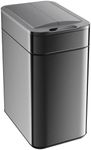 hOmeLabs Robust 13 Gallon Kitchen Trash Can, Retractable Sensor Butterfly Lid, Maximizing Space, Easy to Clean, Battery-Powered with Batteries Included