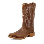 Twisted X Women's 11" Tech X Boots - Comfortable Casual Western Boots for Women, Roasted Pecan, 9.5