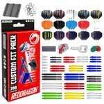 Red Dragon Darts 200 Piece Bumper Darts Accessory Pack