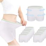 TZONOT Mesh Postpartum Underwear,C-Section Recovery Disposable Maternity Pants After Birth Seamless Breathable Panties, White, Small-Medium