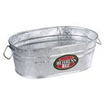 Behrens 00-OV, 15 Liter (4 Gallon) Hot Dipped Steel Oval Tub