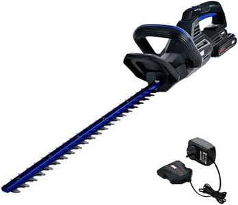 PowerBlade HH4 20V Cordless Electric Hedge Trimmer Kit, with Lithium Battery and Fast Charger