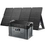 ALLPOWERS S2000 PRO Portable Power Station with 200W Solarpanel SE200, 2400W AC Solar Generator, MPPT 1451Wh Power Generator, UPS Function Portable Power Source for Power Outage Camping Outdoor RV