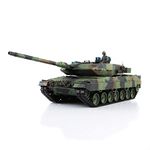 1/16 Scale Remote Control RC Tank, HengLong 1/16 Scale German Leopard 2A6 RTR RC Tank Plastic Sound Smog 3889 Model