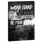 Yetaryy Success Quotes Canvas Wall Art Motivational Decor Positive Poster Inspiration Work Wall Hanging Picture Print Artwork Encouraging for Home Office Workplace Gym -12" Wx18 H