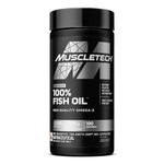 Muscletech Platinum 100% Fish Oil For Men And Women, 1000Mg Omega 3 With 180 Mg Epa & 120 Mg Dha for Heart, Joints & Brain Health, 100 Softgels