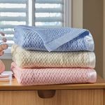 Coopers of Stortford Acrylic Cellular Blanket (Pink, Single)