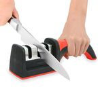 Nibbler Knife Sharpener Sharpener Tool Advanced Knife Sharpener for Kitchen Knife Sharpener Rod Knife Sharpner Knives Sharpening Tool for Steel Knives,Knife sharpner Rod