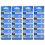 40 PCS LR44 Alkaline Battery 1.5V AG13 A76 L1154f Battery