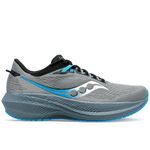Saucony Mens Triumph 21 Fossil/Black Running Shoe - 6 UK (S20881-20)