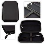 caseroxx Faux Leather GPS Case for Garmin Overlander with Zip and Elastic Band in Black,