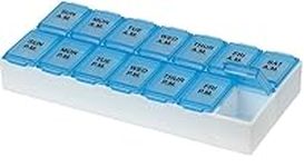 7-Day Pill Container: AM/PM Reminde