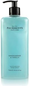 Pecksniff's Classic Sandalwood & Vanilla Scented Moisturizing Hand Wash | 750ml, 25.3 Fl oz
