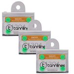 Tannlines BibClips(Set of 6 Clips) - Marathon Race Number Fastener, Pack of 3 | Say No to Safety Pins | No Making Holes on Your Running Top | Patented Design (Green)