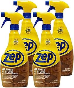 Zep Granite and Stone Cleaner and Protectant - 32 oz (Case of 4) ZUCSPP - Specialized Professional Grade Formula Cleans and Protects Stone