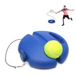 GK Online Store Tennis Trainer Rebound Ball with String Solo Tennis Training Kit Portable Tennis Practice Rebounder Equipment Training Tools with Long Elastic Rope for Adults, Kids MULTI COLOR