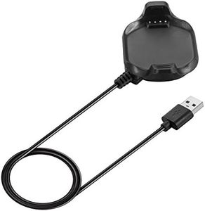 FitTurn Charger intended for Garmin Approach S5/S6 Charger Replacement (3.3ft) USB Adapter Charge Cord Charging Cable Wire Clip Dock Accessories intended for Approach S5/S6 GPS Touchscreen Golf Smart Watch