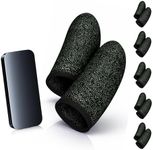 10 Pack Gaming Finger Sleeves – Dedales Gamer Profesionales,Ultra-Thin 0.15mm Superconducting,Breathable, Sweatproof & Anti-Slip,Perfect for Mobile Gaming - Phone Accessories