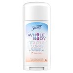 SECRET | Secret Whole Body Stick Aluminum Free Deodorant for Women with notes of Peach & Vanilla 68g