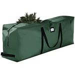 Premium Jumbo Christmas Tree Storage Bag - Fits Up to 9 FT. Tall Artificial Christmas Trees, Durable Handles, Sleek Dual Zipper & Card Slot - Xmas Bag Made of Tear Proof 600D Oxford - 5 Year Warranty