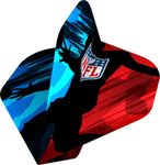 Darts Corner Officially Licensed NFL Dart Flight Silhouette Professional American Football Flights | Standard No2 (F3870)