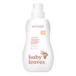 ATTITUDE Baby Fabric Softener Liquid, EWG Verified, Safe for Baby Clothes, Infant and Newborn, Vegan and Naturally Derived Washing Soap, HE Compatible, Pear Nectar, 40 Loads, 1.04 Liter