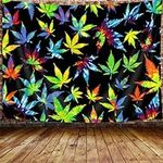 JAWO Tie Dye Weed Small Tapestry fo