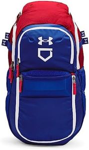 Under Armour Men's Yard Baseball Backpack, Red (601)/White, One Size Fits All