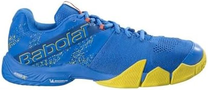 Babolat Men's Movea White/Nasturtium Padel Shoes Sneaker, 44.5 EU