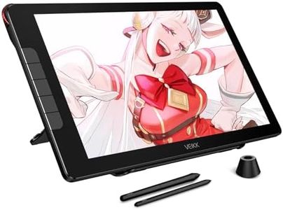 VEIKK Drawing Tablet with Screen 15.6" Graphics Tablet, Studio 16 Art Tablet with 16384 Pen Pressure,Adjustable Stand,Quick Dial and 5 Shortcut Keys, 125% sRGB