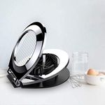 Egg Slicer, NXET Egg Cutter Heavy Duty Stainless Steel Wire with 3 Slicing Styles-Silver