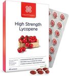 Healthspan Lycopene 15mg (2 months supply) | Natural source Lycopene with Vitamin E | Rich in Tomato Phytonutrients | Non-GMO Tomatoes | Vegan