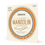 D'Addario EFW74 11-36 Medium Flatwound Mandolin Strings - Phosphor Bronze